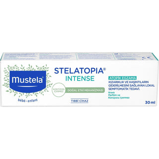 mustela stelatopia intense cream tube, mustela cream for skin rashes and itch, mustela stelatopia cream 30ml Mustela Stelatopia Intense Rash & Itch Relief Cream - 30ml Mustela Stelatopia Cream - Intense Relief for Skin Rashes | 30ml mustela, baby-cream, rash-relief, itch-relief, newborn-care, sensitive-skin, emolyent-cream, unscented-cream, parents, ai-generated