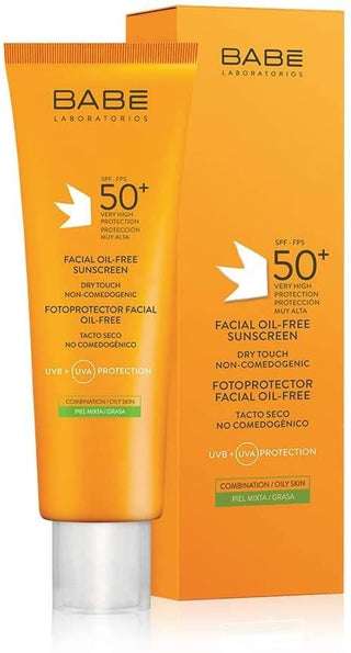 Babe Spf50 Leating Sun Crime for Face 50 Ml