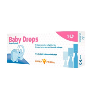 Baby Drops Serum Physiological 10 x 5 ml Vial