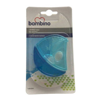 Bambino 2 Colored Water Teether - Dark Blue/Red Blue Sail