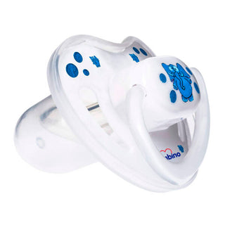 Bambino Flamed Pacifier 0-6 Months - Green - Elephant