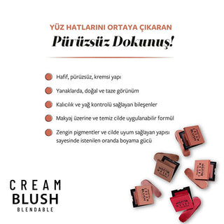 Pastel Creamblush Blendable 3.6g No:47 Peachy