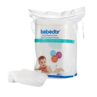 Bebedor Baby Cleaning Cotton 60 Pieces