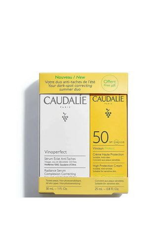 Caudalie Vinoperfect Serum 30ml +Suncare spf50 25ml