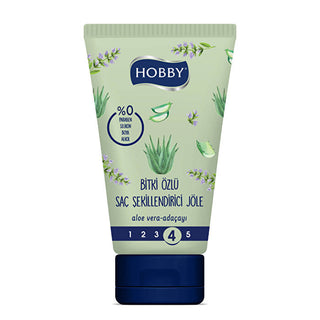 Hobby Aloe Vera & Sage Hair Styling Gel 150ml - Natural Formula