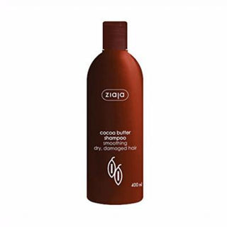 ziaja cocoa oil shampoo 400ml bottle, ziaja cocoa oil nourishing shampoo close-up Ziaja Cocoa Oil Shampoo - Nourishing Formula | 400 ml Ziaja Cocoa Oil Shampoo - Nourishing Formula | 400 ml ziaja, cocoa-oil-shampoo, hair-care, vegan, moisturizing-shampoo, nourishing-shampoo, sulfate-free, shiny-hair, gentle-cleanser, ai-generated