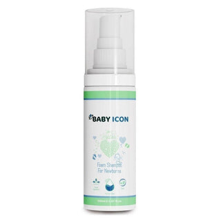 baby-icon-newborn-foam-shampoo-150ml Baby Icon Newborn Foam Shampoo - Gentle Care | 150 ml Baby Icon Newborn Foam Shampoo - 150ml baby-icon, newborn-shampoo, gentle-cleanser, cradle-cap, vegan, cruelty-free, natural-ingredients, new-parents, caregivers, ai-generated