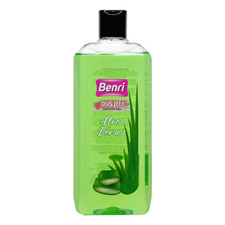 benri aloe vera shower gel bottle, benri aloe vera shower gel with fresh aloe vera leaves Benri Aloe Vera Shower Gel - Refreshing and Moisturizing for Daily Use | 25.4 fl oz Benri Aloe Vera Shower Gel - Refreshing and Moisturizing 25.4 fl oz benri, shower-gel, aloe-vera, refreshing, moisturizing, daily-use, skincare, adults, bath-products, ai-generated