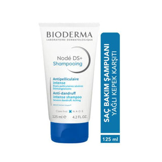 bioderma node ds shampoo 125ml, bioderma shampoo bottle with labeling Bioderma Node DS+ Shampoo - Dandruff Relief | 125ml Bioderma Node DS+ Shampoo - Dandruff Relief | 125ml bioderma, shampoo, dandruff-relief, scalp-care, hair-care, sensitive-skin, anti-dandruff, dry-scalp, hair-treatment, ai-generated
