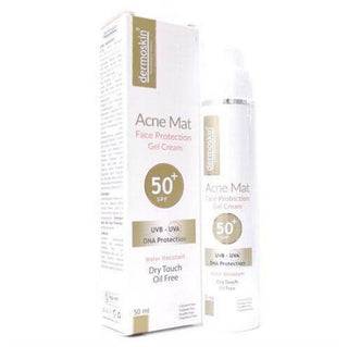 Dermoskin Acne Mat Face Protection Gel Cream SPF50 +50 ml