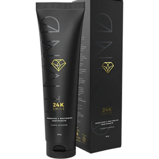 DIAMOND 24K SMILE Activated Charcoal & Organic Clove