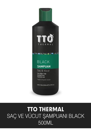 tto black shampoo and body wash 500ml, Selinecza TTO black shampoo bottle, natural ingredient shampoo and body wash Selinecza TTO Black Shampoo & Body Wash - 500ml TTO Black Shampoo & Body Wash 500ml | Selinecza tto-black-shampoo, body-wash, hair-care, skin-care, shower-gel, natural-ingredients, moisturizing, daily-use, vegan-friendly, ai-generated