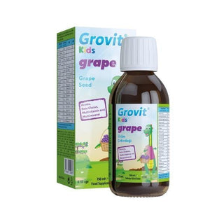 grovit kids grape syrup bottle, grovit kids grape nutritional ingredients Grovit Kids Grape Syrup - Nutritional Supplement | 150 ml Grovit Kids Grape Syrup 150 ml - Nutritional Supplement grovit, kids, grape-syrup, nutritional-supplement, vitamins, children-health, beta-glucan, aronia-extract, liquid-supplement, ai-generated