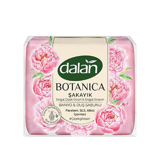 Dalan Botanica Peony Bar Soap 150g - 4 Pack | Floral Fragrance
