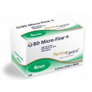 BD Micro-Fine Plus Pen Needles 4mm 32G (x100)