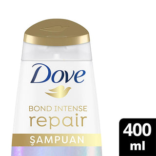 dove bond intense repair shampoo 400ml, bottle of dove hair repair shampoo, dove shampoo for damaged hair Dove Bond Intense Repair Shampoo - Revolutionary Hair Care for Damaged Hair | 400 ml Dove Bond Intense Repair Shampoo - 400ml for Damaged Hair dove, shampoo, damaged-hair, hair-care, bond-repair, peptide-complex, bio-protein-care, intense-repair, hair-repair, ai-generated