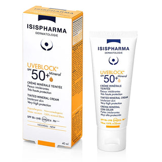 Isis Pharma Uveblock SPF 50+ Mineral Cream 40 ml