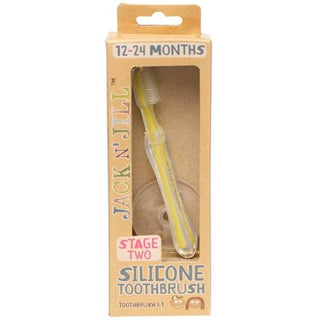 Jack and Jill Silicone Toothbrush