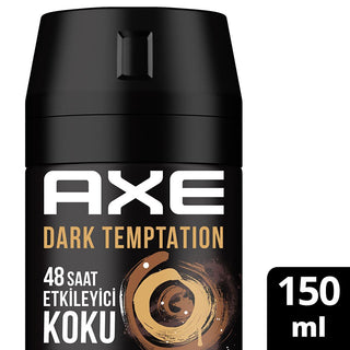 axe dark temptation deodorant spray 150 ml, axe dark temptation packaging Axe Dark Temptation Deodorant Spray - 48-Hour Long-Lasting Scent for Men | 150 ml Axe Dark Temptation Deodorant Spray 150 ml axe, dark-temptation, deodorant-spray, men-fragrance, long-lasting-scent, body-spray, young-adults, chocolate-scent, odor-control, ai-generated
