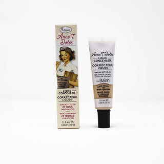 thebalm anne t. dotes liquid concealer tube, thebalm anne t. dotes liquid concealer swatches, thebalm anne t. dotes liquid concealer application theBalm Anne T. Dotes Liquid Concealer - Flawless Coverage for Makeup Enthusiasts | 0.3 fl. oz. theBalm Anne T. Dotes Liquid Concealer - 4 Shades thebalm, liquid-concealer, makeup, beauty, eye-makeup, hydrating, cosmetic, flawless-skin, ai-generated, coverage