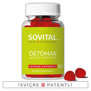 sovital detomax apple vinegar gummies front, sovital detomax apple vinegar gummies back Sovital Detomax Apple Vinegar Gummies - 60 Count Sovital Detomax Apple Vinegar Gummies - 60 Count sovital, apple-vinegar, gummies, health-supplement, detox, vegan, gluten-free, natural-gummies, sugar-free, ai-generated