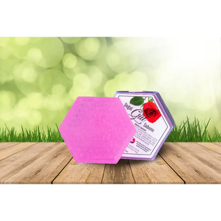 Natural Rose Soap Handmade (3x 80gr)