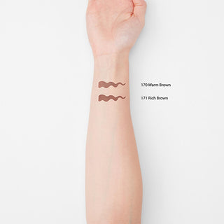 lykd rich brown eyebrow pencil packaging, lykd eyebrow pencil swatch rich brown, lykd eyebrow pencil with brush LYKD Rich Brown Eyebrow Pencil - High Pigmentation & Easy Application | 171 LYKD Rich Brown Eyebrow Pencil eyebrow-pencil, lykd, makeup, beauty-products, high-pigmentation, easy-application, natural-look, sparse-brows, fuller-brows, ai-generated