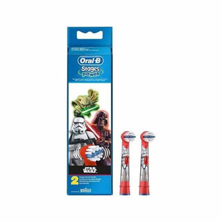 Oral-B Toothbrush Replacement Head Stage Star Warts 2-pack