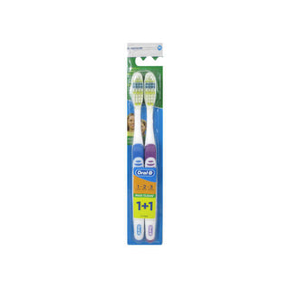 Oral-B Maxi Clean Medium Toothbrush 1+1