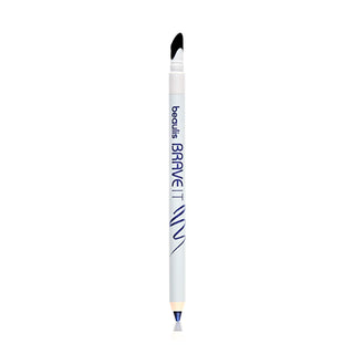 beauliss-brave-it-smoky-eye-pencil-navy-blue, beauliss-brave-it-smoky-eye-pencil-application Beaulis Brave It Smoky Eye Pencil - Navy Blue, Creative Eye Makeup Tool for All Skin Types | 0.04 oz Beaulis Brave It Smoky Eye Pencil Navy Blue eye-pencil, smoky-eye, beauliss, navy-blue, makeup-tool, creative-makeup, cosmetic, beauty, eyeshadow, ai-generated