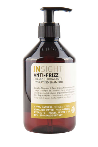 Insight Clean Beauty Moisturizing Shampoo, Anti-Frizz Hydrating Shampoo, Vegan, 13.5 fl oz