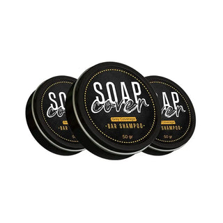 SoapCover Gray Hair Coverage Soap Hair Darkening Compressed