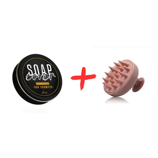 SoapCover Gray Hair Coverage Soap Hair Darkening Compressed