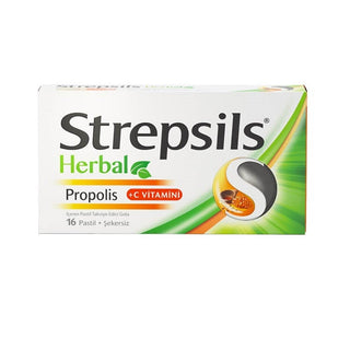 Strepsils Herbal Propolis Sugar-Free Lozenge