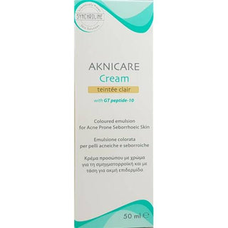 Synchroline Aknicare Cream Teintee Clair 50ml