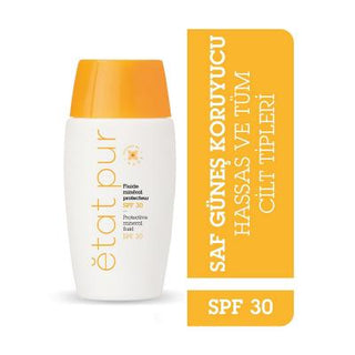 etat pur protective mineral fluid spf 30, lightweight sunscreen for all skin types Etat Pur Protective Mineral Fluid SPF 30 - Lightweight Sunscreen | 40 ml Etat Pur Protective Mineral Fluid SPF 30 sunscreen, spf-30, lightweight, mineral-filter, protective-fluid, etat-pur, broad-spectrum, hydrating, sensitive-skin, ai-generated