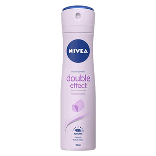 nivea double effect women's deodorant spray, nivea deodorant smooth underarms, nivea women's deodorant 5.07 fl oz Nivea Double Effect Women's Deodorant Spray - 48 Hour Protection for Smooth Skin | 5.07 fl. oz. Nivea Double Effect Women's Deodorant Spray 150 ml nivea, women-deodorant, 48-hour-protection, smooth-skin, alcohol-free, dermatologically-tested, avocado-extract, antiperspirant-spray, personal-care, ai-generated