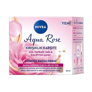 nivea aqua rose anti-wrinkle day cream 50 ml, nivea skincare cream with calcium and rose oil Nivea Aqua Rose Anti-Wrinkle Day Face Cream - Calcium Infused Skincare Solution for Aging Concerns | 50 ml Nivea Aqua Rose Anti-Wrinkle Day Cream 50 ml nivea, aqua-rose, anti-wrinkle-cream, day-cream, skincare, aging-solution, luxurious-skincare, calcium-infusion, rose-oil, ai-generated