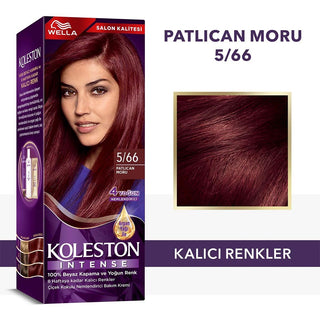 wella koleston intense hair color 5/66 eggplant purple packaging, wella hair color application process, wella hair color ingredients close-up Wella Koleston Intense Hair Color - 5/66 Eggplant Purple for Adults | 1.7 fl. oz. Wella Koleston Intense Hair Color 5/66 Eggplant Purple wella, hair-color, permanent-hair-dye, beauty-products, eggplant-purple, argan-oil, moisturizing, adult-use, ai-generated, coloring-supplies