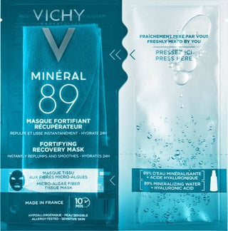 Vichy Mineral 89 Humidity and Power Supply Paper Mask 29 Gr