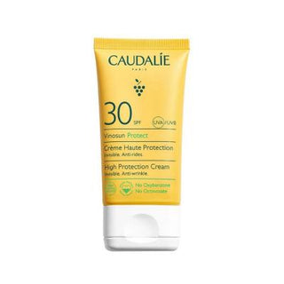 caudalie high protection cream SPF30 50ml, sunscreen for face and body Caudalie High Protection Cream SPF30 - Vegan Formula | 50ml Caudalie High Protection Cream SPF30 - 50ml caudalie, sunscreen, spf30, vegan, sun-protection, anti-aging, face-cream, skincare, children-safe, ai-generated