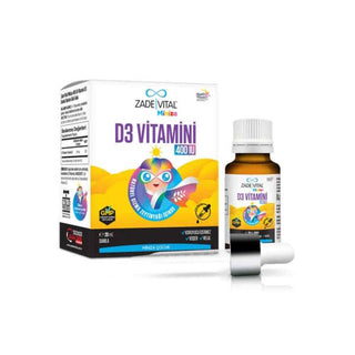 Zade Vital Miniza Vitamin D3 400IU 20ml Spray