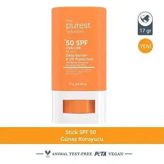The Purest Solutions SPF50+ Sunscreen Stick: High UVA/UVB & Blue Light Protection - Natural, Portable, & Water Resistant for Sensitive & Oily Skin The Purest Solutions SPF50+ Sunscreen Stick: High UVA/UVB Protection SPF50+ Sunscreen Stick, High Protection Sunscreen, UVA UVB Protection Sunscreen, Blue Light Sunscreen, Water Resistant Sunscreen Stick, Sunscreen for Oily Skin, Natural Sunscreen, Paraben Free Sunscreen, Sunscreen for Sensitive Skin, Portable Sunscreen Stick, sunscreen, sun protection, UVA prote