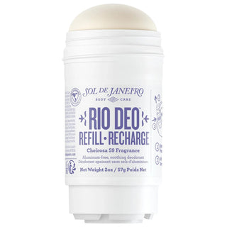 Rio Deo Aluminum-Free Refillable Deodorant Cheirosa '59: Natural, Odor Eliminating, and Kind to Sensitive Skin Rio Deo: Aluminum-Free Deodorant for Sensitive Skin | Cheirosa '59 aluminum-free deodorant, baking soda-free deodorant, natural deodorant, deodorant for sensitive skin, Cheirosa '59 deodorant, vanilla orchid deodorant, sandalwood deodorant, refillable deodorant, odor eliminating deodorant, natural fragrance deodorant, deodorant, sensitive skin, natural, fragrance, vanilla, sandalwood, Cheirosa '59,