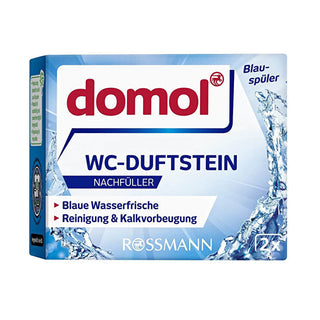 Domol Toilet Cleaner Refill 80g - Blue Cleaning Solution