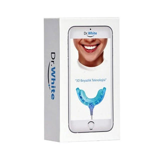 Dr. White Teeth Whitening Device - Professional At-Home LED Whitening Kit, USB Powered, Hydrogen Peroxide-Free Gel Dr. White Teeth Whitening Device - Safe & Effective At-Home Whitening Teeth Whitening Device, LED Teeth Whitening, At-home Teeth Whitening, Dr. White Teeth Whitening, USB-powered Teeth Whitening, Teeth Whitening Kit, Oral Care, Dental Hygiene, Cosmetic Dental Care, Smile Enhancement
