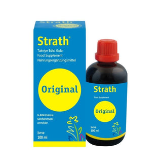 Strath Original Dietary Supplement Liquid - 100ml Natural Health Product with Herbal Extracts & Saccharomyces Cerevisiae Strath Original 100ml Dietary Supplement Liquid dietary supplement, herbal extract, Saccharomyces cerevisiae, liquid supplement, natural health product, nutritional support, health and wellness, Switzerland origin, 100ml, liquid formulation