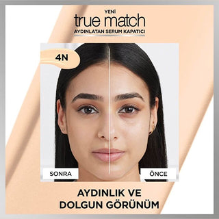 L’Oréal Paris True Match Radiant Serum Concealer 4N | Hydrating Formula