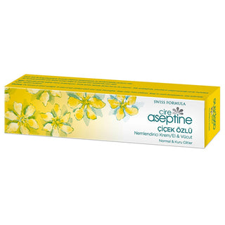Cire Aseptine Moisturizing Cream - Paraben-Free, Flower Extracts for Dry Skin, 1.01 fl oz