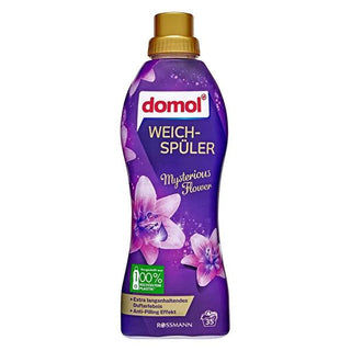 Domol Premium Fabric Softener Mysterious Flower Scent - Long Lasting Fragrance, Easy Ironing, 35 Wash Capacity, 1000ml Domol Premium Fabric Softener - Long Lasting Fragrance & Softness fabric softener, premium laundry care, long-lasting fragrance, mysterious flower scent, volatile oils in laundry, easy ironing fabric softener, laundry softener, clothes softener, Domol, luxurious laundry, soft clothes, fresh scent, laundry essentials, premium scented fabric softener
